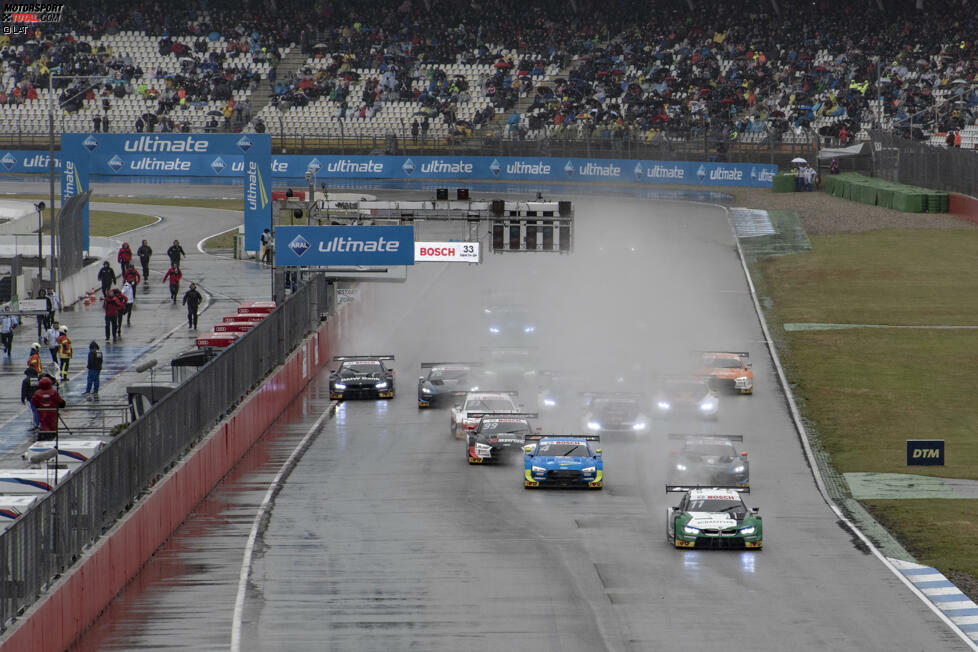 Saisonauftakt in Hockenheim (Sa): Wittmann holt gleich mal die ersten drei Punkte für die Pole-Position. Auch den Sieg holt er am Ende locker. Müller gelingt nur Platz acht. Rast scheidet auf Platz zwei liegend kurz vor Schluss mit technischem Problem aus. Stand: WIT (28 Pkt.), MÜL (4), RAS (0)