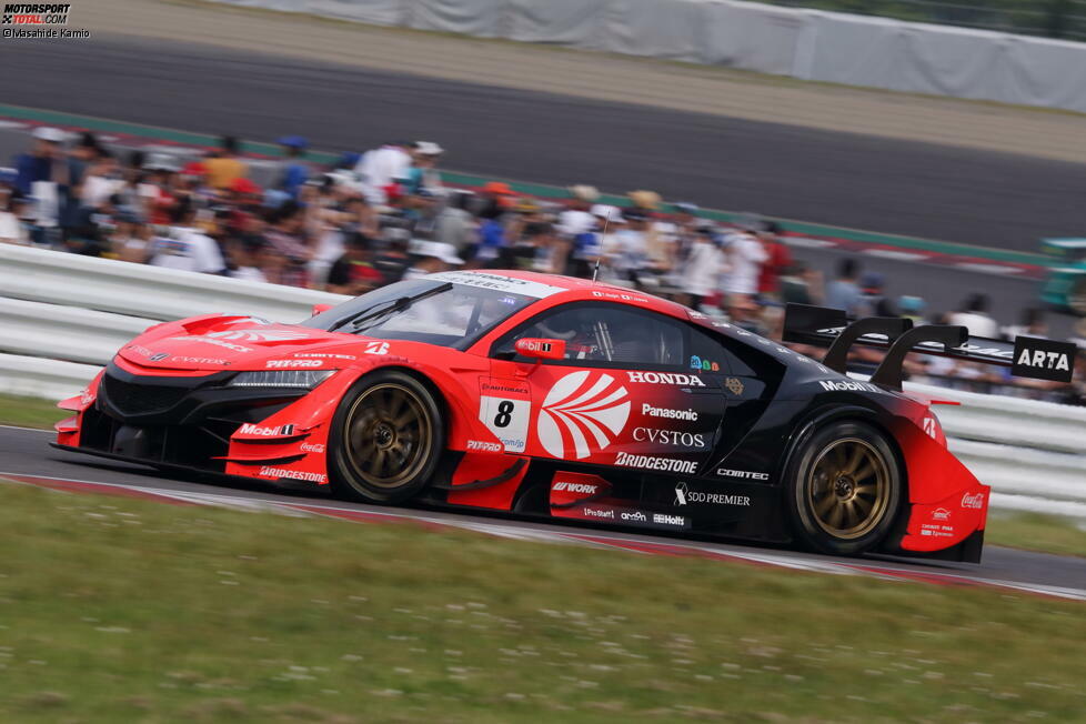 #8 Honda NSX (ARTA) - Takuya Izawa (JPN/35) & Tomoki Nojiri (JPN/30): Boss des Autobacs Racing Team Aguri ist niemand geringerer als Aguri Suzuki. Izawa wurde 2009 Super-GT-Vizemeister und nur von Andre Lotterer besiegt. Zum Titel reichte es nie, dafür wurde er 2018 mit Partner Nojiri immerhin Dritter. Der war 2012 Formel-Nippon-Meister.