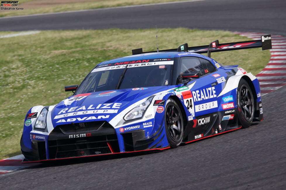 #24 Nissan GT-R (Kondo) - Jann Mardenborough (GBR/28) & Mitsunori Takaboshi (JPN/26): Dem Ex-PlayStation-Racer, der sich in Nissans GT-Academy durchsetzte, gelang ein GP3-Sieg und 2013 Platz drei in Le Mans (LMP2). Bei uns kennt man ihn durch den VLN-Horrorunfall 2015, als ein Zuschauer starb. Takaboshi ist Nissan-Formel-E-Tester.