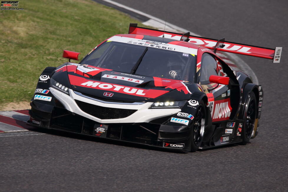 #16 Honda NSX (Mugen) - Hideki Mutoh (JPN/37) & Daisuke Nakajima (JPN/30): Honda-Tuner Mugen setzt auf interessante Fahrer. Mutoh gelang als Zweiter beim IndyCar-Rennen in Iowa 2008 das beste Ergebnis eines Japaners. 2013 übertrumpfte ihn Sato, Mutoh wurde Super-GT-Meister. Sein Teampartner ist Kazuki Nakajimas jüngerer Bruder.