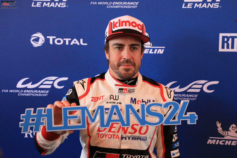 Fernando Alonso (Toyota #8): 312 GP-Starts, 32 Siege (2001-2018)