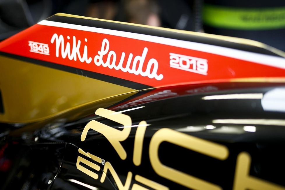 Teams und Fahrer erinnern beim Monaco-Grand-Prix 2019 an den kürzlich verstorbenen dreimaligen Formel-1-Weltmeister Niki Lauda