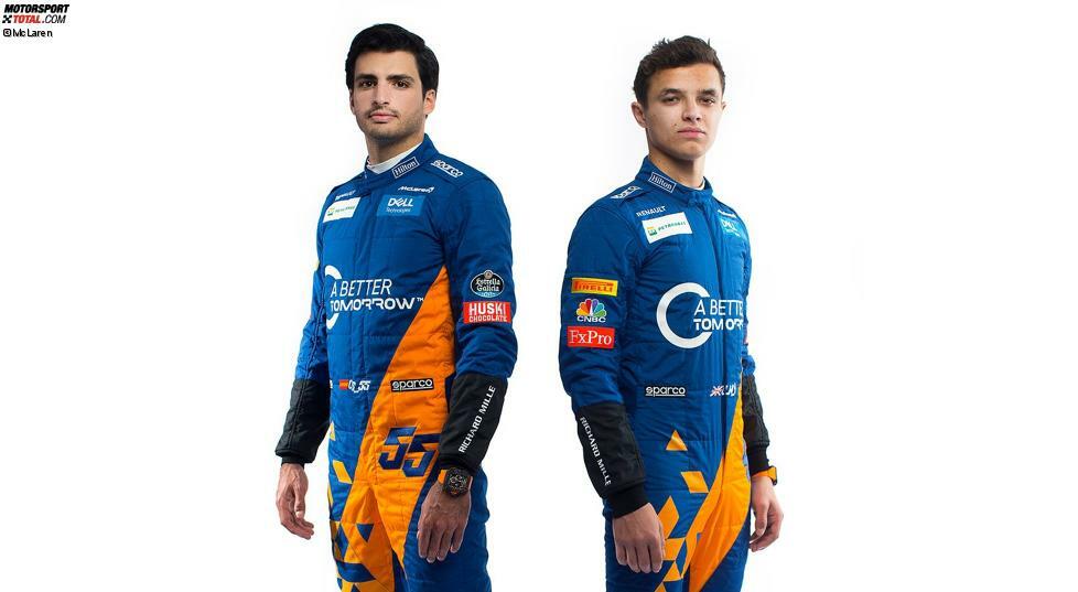 Carlos Sainz und Lando Norris