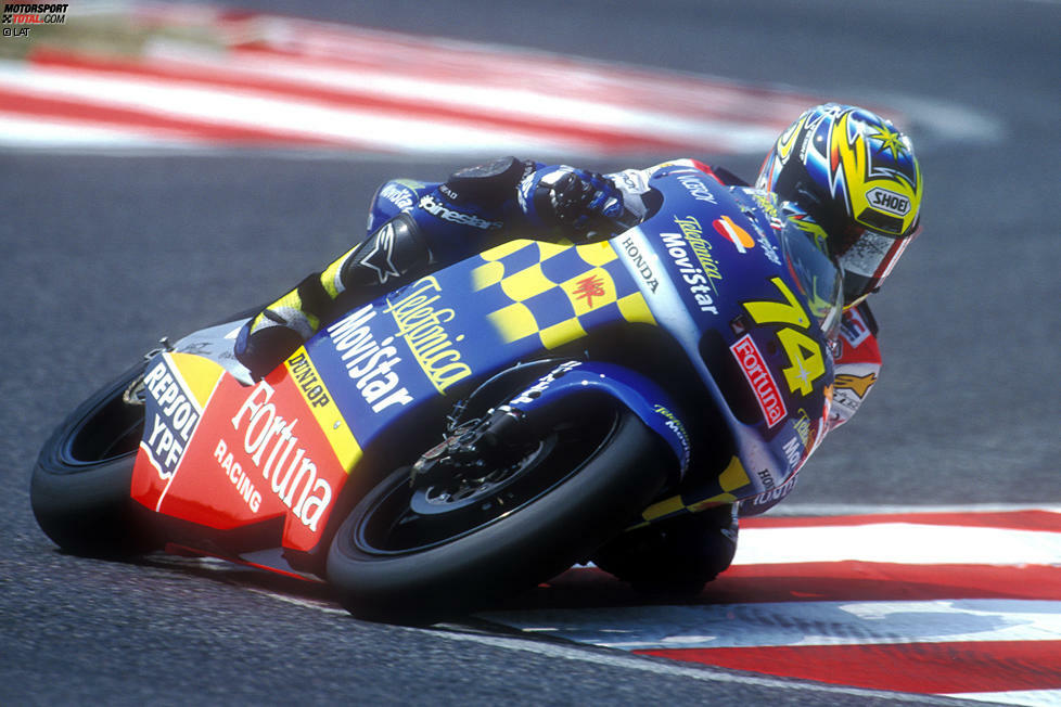 #74: Hinter dieser Nummer steckt ein trauriges Schicksal. Daijiro Kato verwendete die Startnummer 74 in seiner aktiven Zeit. Er kam 2002 in die Königsklasse.