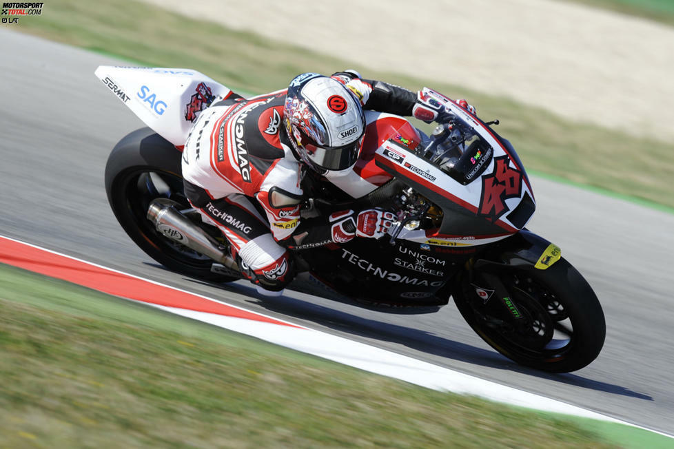 #48: Shoya Tomizawa gewann 2010 in Katar das erste Moto2-Rennen der Geschichte. Noch in der selben Saison verlor er in Misano sein Leben.