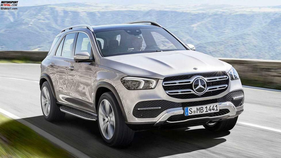 Die neue GLE-Generation startet Anfang 2019. Die Länge wächst auf 4,92 Meter, damit ist der Wagen nun auf dem Niveau des neuen BMW X5. So bietet er innen jetzt mehr Platz für Insassen und Gepäck. Zum Start gibt es einen GLE 450 mit 367 PS und EQ-Boost-System sowie einen GLE 300 d 4Matic mit 245 PS. Auch einen Plug-in-Hybrid soll es geben