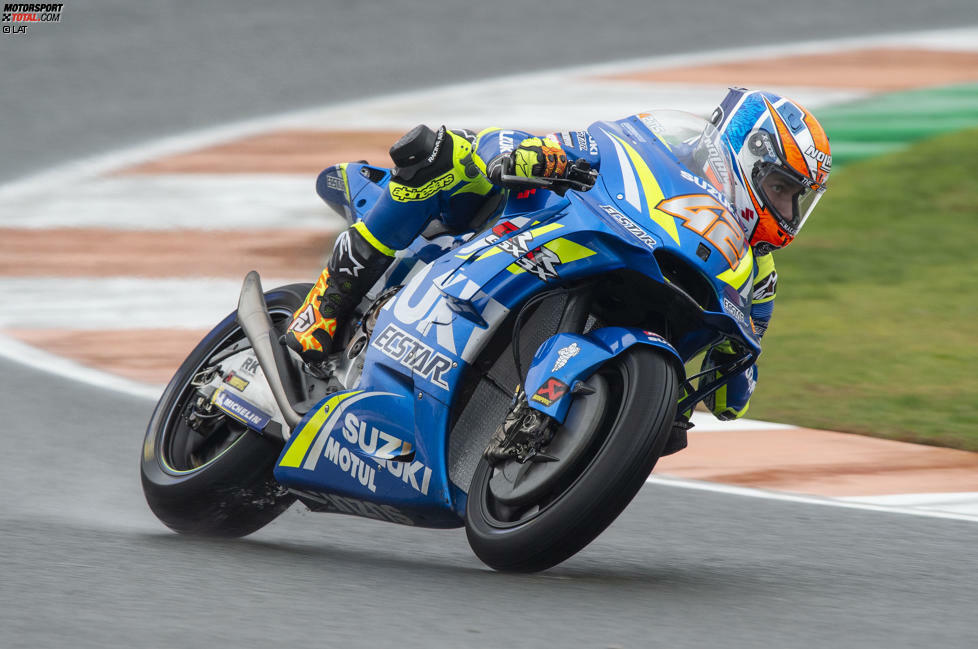 2018 (GSX-RR) - Fahrer: Alex Rins, Andrea Iannone, Sylvain Guintoli (Testfahrer) - Bilanz: 9 Podestplätze, P4 in der Hersteller-WM