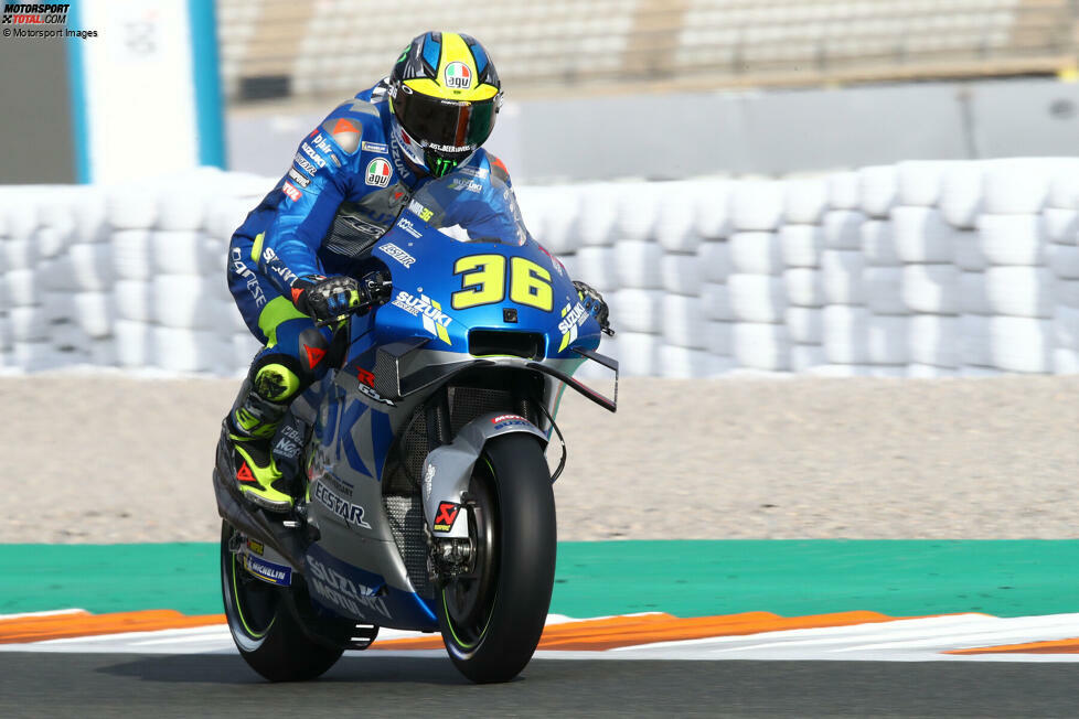 2020 (GSX-RR) - Fahrer: Alex Rins, Joan Mir - Bilanz: 2 Siege, 11 Podestplatze, Titel in der Fahrer-WM (Mir), P3 in der Hersteller-WM