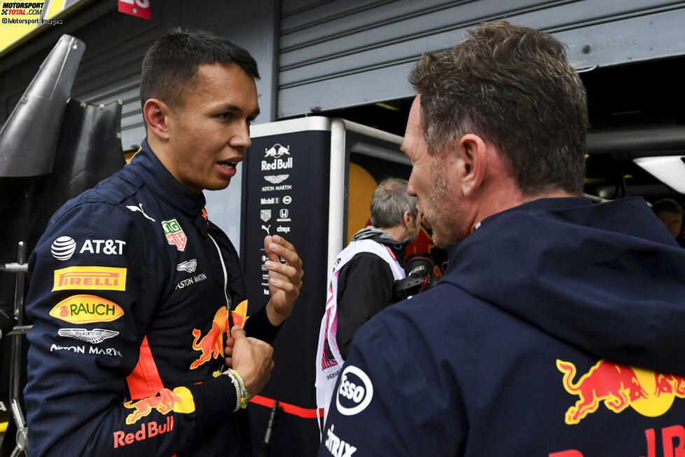 12. August 2019: Red Bull verkündet während der Sommerpause, dass Albon Gasly bei Red Bull mit sofortiger Wirkung ersetzen wird - zunächst einmal nur bis zum Saisonende. Der Franzose wird zurück zu Toro Rosso geschickt.