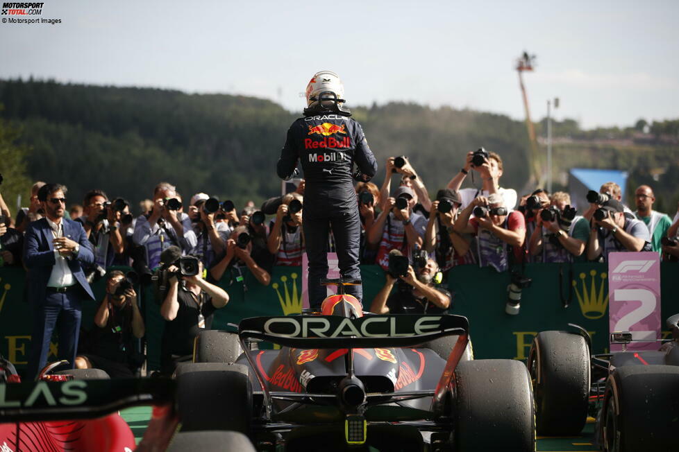 Max Verstappen - Startplatz 14 (Belgien 2022)