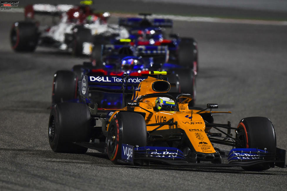 Lando Norris (2): Es liege an den Fahrern, dass McLaren besser sei als 2018, grinst der Rookie. Norris hat vor der Formel 2 alles gewonnen, was es zu gewinnen gab, und bestätigt seinen Ruf als Ausnahmetalent. Wenn seine Entwicklung so weitergeht, wird er Sainz bald in den Schatten stellen.