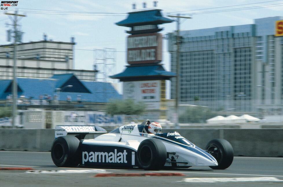 1982 feierte Nelson Piquet den ersten Formel-1-Sieg mit BMW Turbo-Power, ein Jahr später wurde er im Brabham BMW BT52 Weltmeister. Dessen Motor leistete mittlerweile 640 PS im Rennbetrieb bei 2,9 bar Ladedruck.