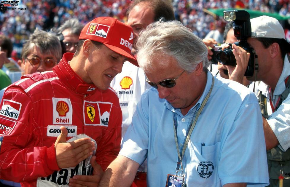 Mit Michael Schumacher.