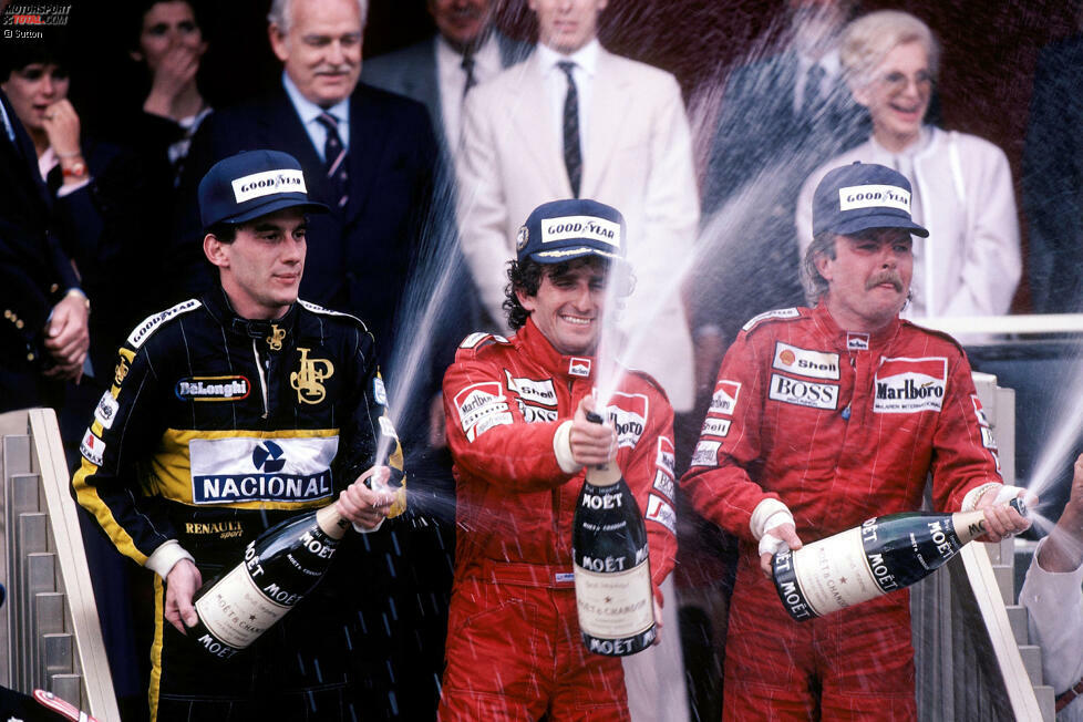 Platz 5: 1986 - Keke Rosberg (30,56 Prozent der Punkte von Alain Prost) - Vier Jahre später findet sich Rosberg bei McLaren auf der anderen Seite der Gleichung wieder. Er holt nicht einmal ein Drittel der Punkte des späteren Weltmeisters Prosts - und beendet seine Formel-1-Karriere am Ende des Jahres.