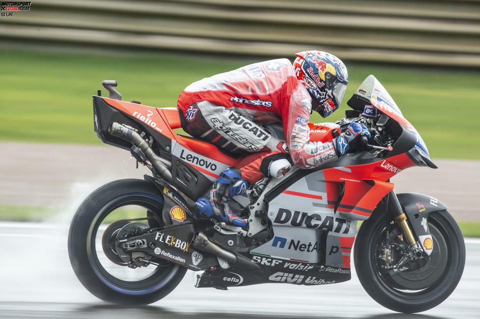 2018 (Desmosedici GP18) - Fahrer: Andrea Dovizioso, Jorge Lorenzo, Alvaro Bautista (Ersatzfahrer), Michele Pirro (Test- und Ersatzfahrer)  - Bilanz: 7 Siege, 13 Podestplätze, 6 Poles, Vizetitel in Hersteller- und Fahrer-WM (Dovizioso)