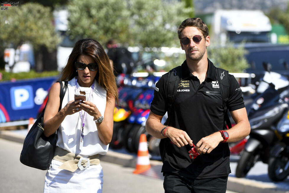 2020 stehen fünf Ehemänner in der Formel 1 am Start. Das Vorzeigeehepaar in der Formel 1 hört auf den Nachnamen Grosjean. Romain und Marion sind bereits seit 2012 verheiratet und haben drei gemeinsamen Kinder.