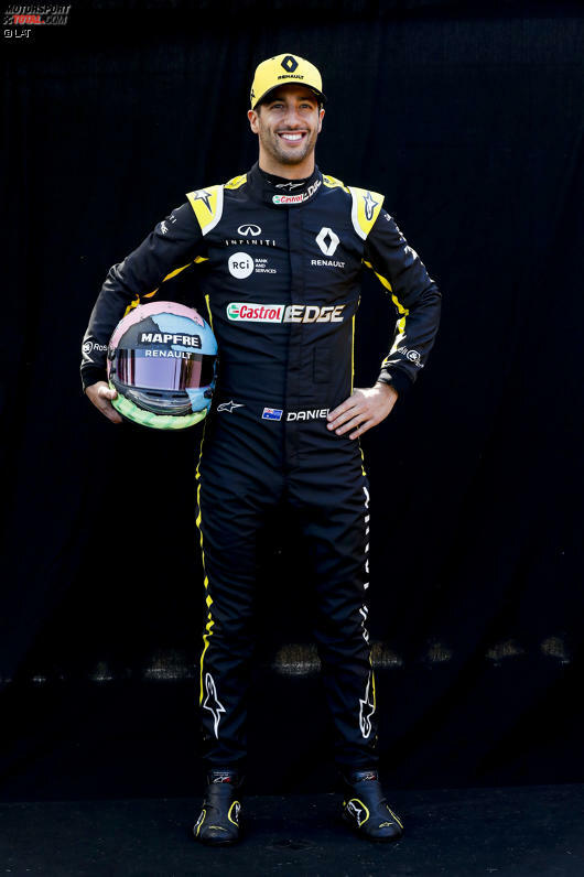 Daniel Ricciardo (Australien) - Renault - Startnummer 3