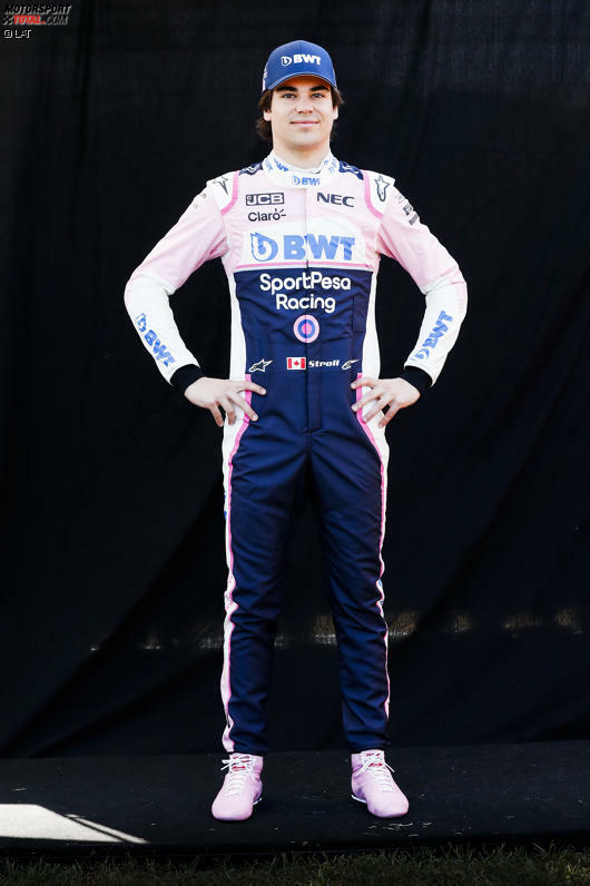 Lance Stroll (Kanada) - Racing Point - Startnummer 18