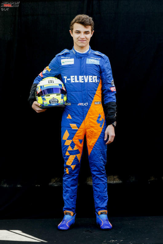 Lando Norris (Großbritannien) - McLaren - Startnummer 4