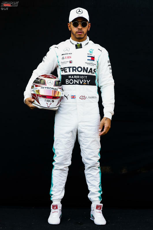 Lewis Hamilton (Großbritannien) - Mercedes - Startnummer 44