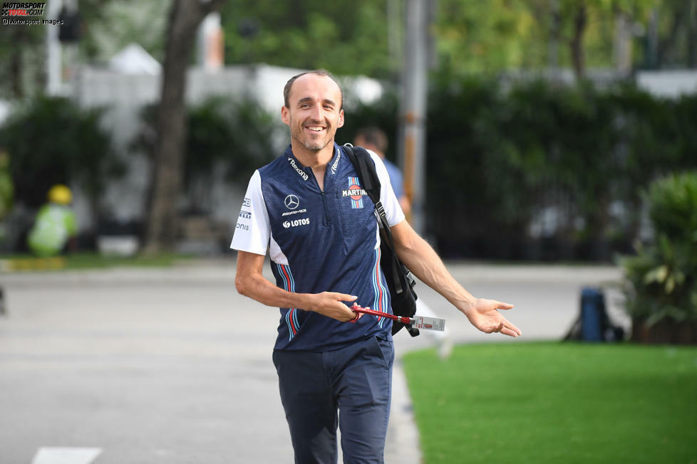 1,84 Meter: Robert Kubica (Polen), Williams