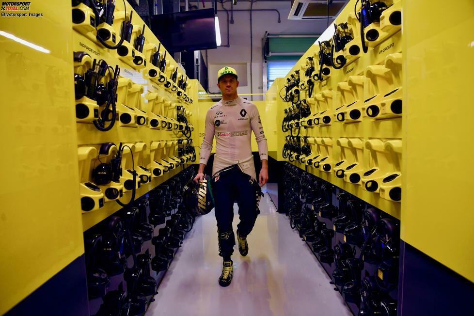 1,84 Meter: Nico Hülkenberg (Deutschland), Renault