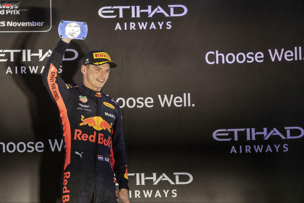 1,81 Meter: Max Verstappen (Niederlande), Red Bull