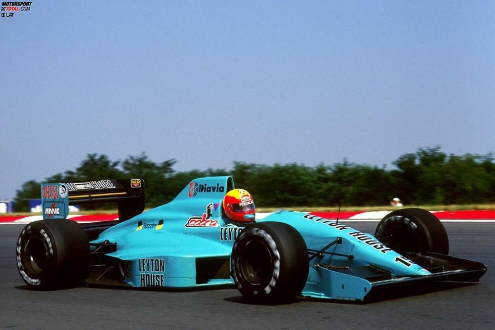 Leyton House (March): Ende der 1980er-Jahre taucht der von Akira Akagi geleitete japanische Immobilienkonzern in der Formel 1 auf. Man sponsert das March-Team, bevor man es übernimmt und unter dem eigenen Namen an den Start schickt. Die türkisfarbenen Boliden fallen auf, aber als Akagi in einen Bankenskandal verwickelt wird, ist Schluss.