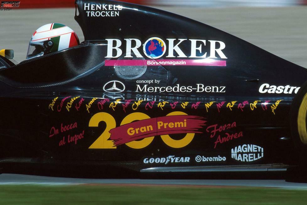 Broker (Sauber): Das Schweizer Sauber-Team geht gerade ins zweite Formel-1-Jahr, als Anfang 1994 plötzlich der skurril anmutende und kaum bekannte Kleinverlag mit Sitz in Baden-Württemberg als Hauptsponsor auftaucht. Die versprochenen Millionen bleiben aus und sowohl Sauber als auch Motorenpartner Mercedes ist die Nummer mächtig peinlich.