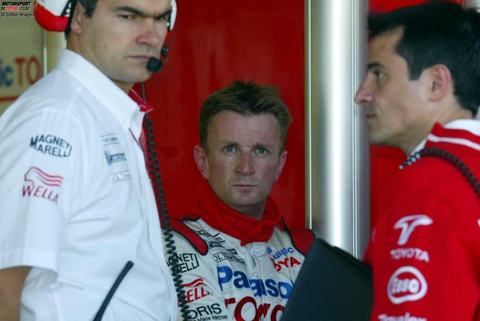 8. Allan McNish: Als ehemaliger Le-Mans-Sieger brachte der Schotte 2002 viel Prestige beim Toyota-Einstieg mit. Allerdings fehlte dem heutigen Formel-E-Teamchef von Audi die jüngere Formelsport-Referenz. In seiner Wertung hätte nur ein Gesamtsieg in der American Le-Mans-Serie gestanden - nicht genug für die Formel 1!