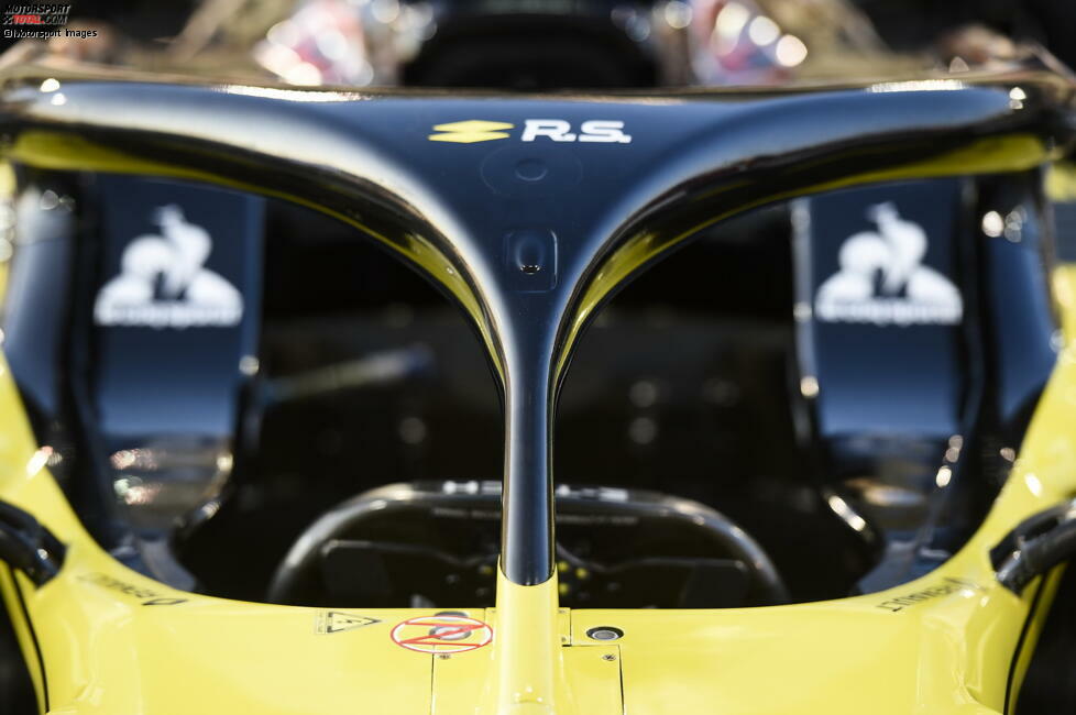 Renault R.S.19: Cockpitschutz Halo