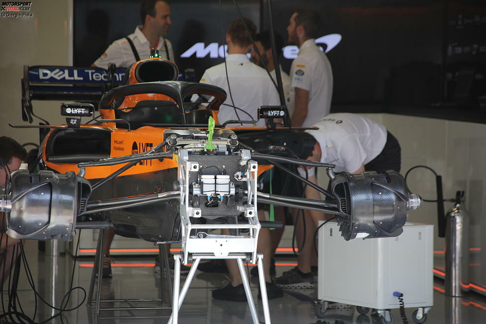 McLaren MCL34: Vorderradaufhängung