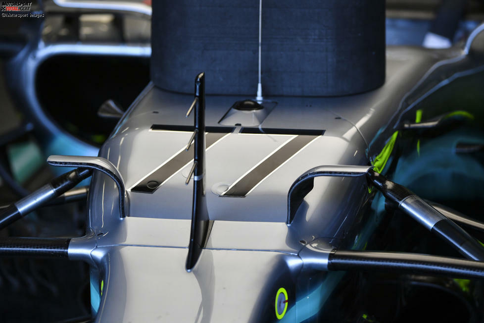 Mercedes W10: Winglets