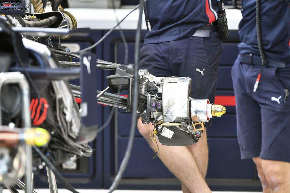 Red Bull RB15: Hinterradbremse