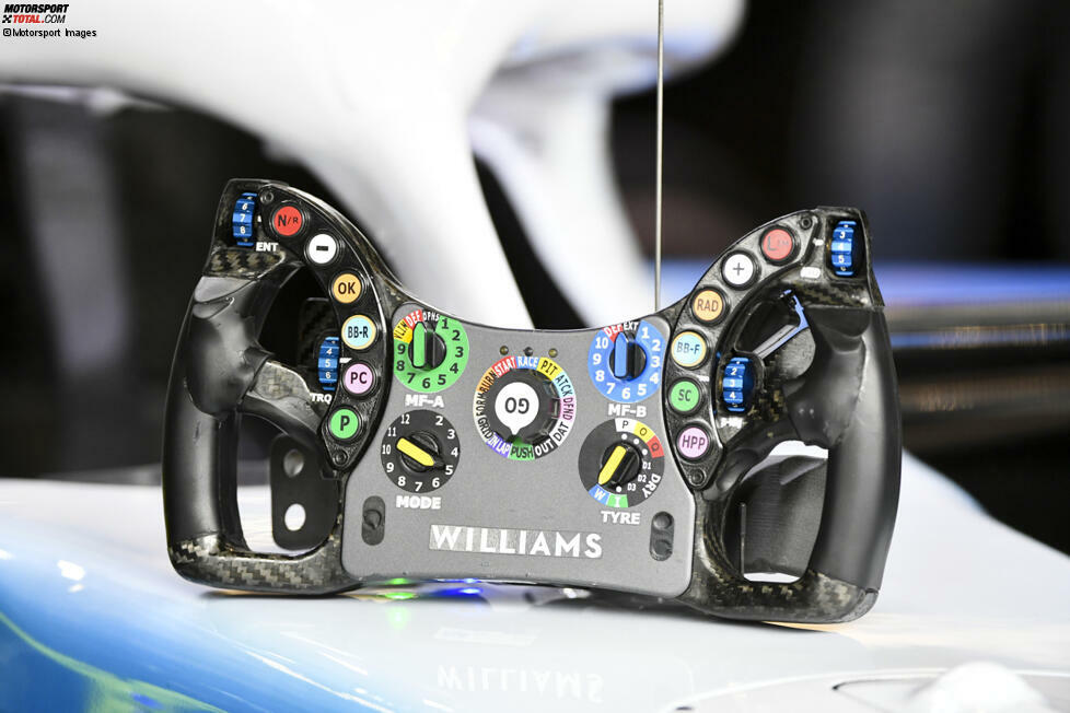 Williams FW42: Lenkrad