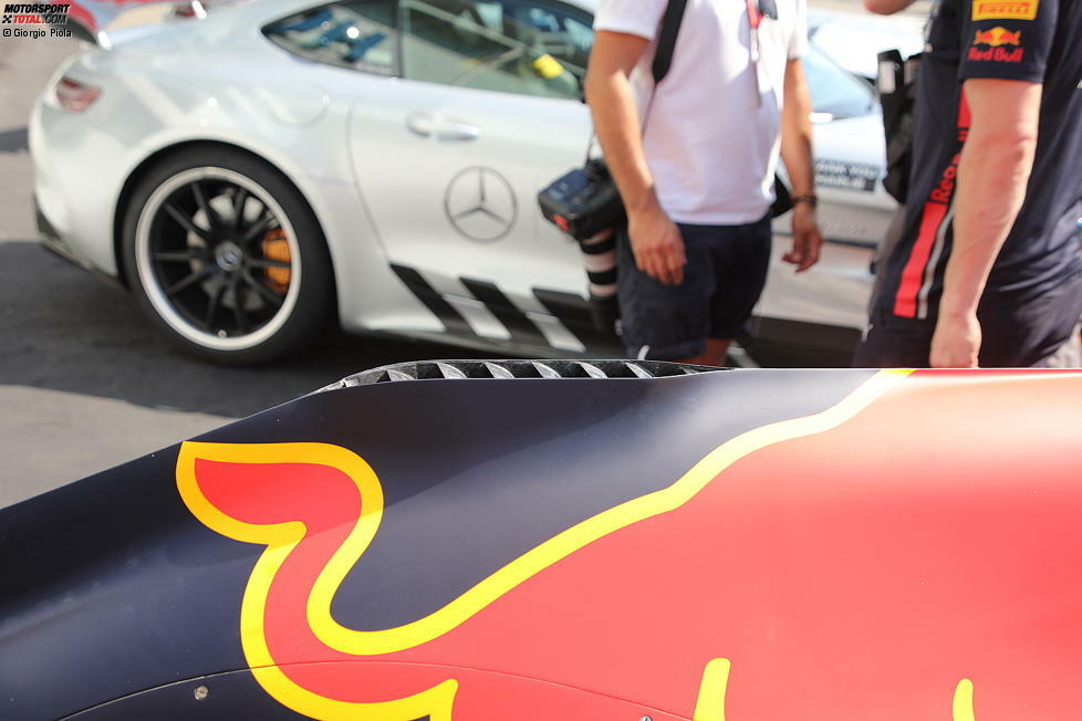 Red Bull RB15: Kühlöffnung in der Motorhaube