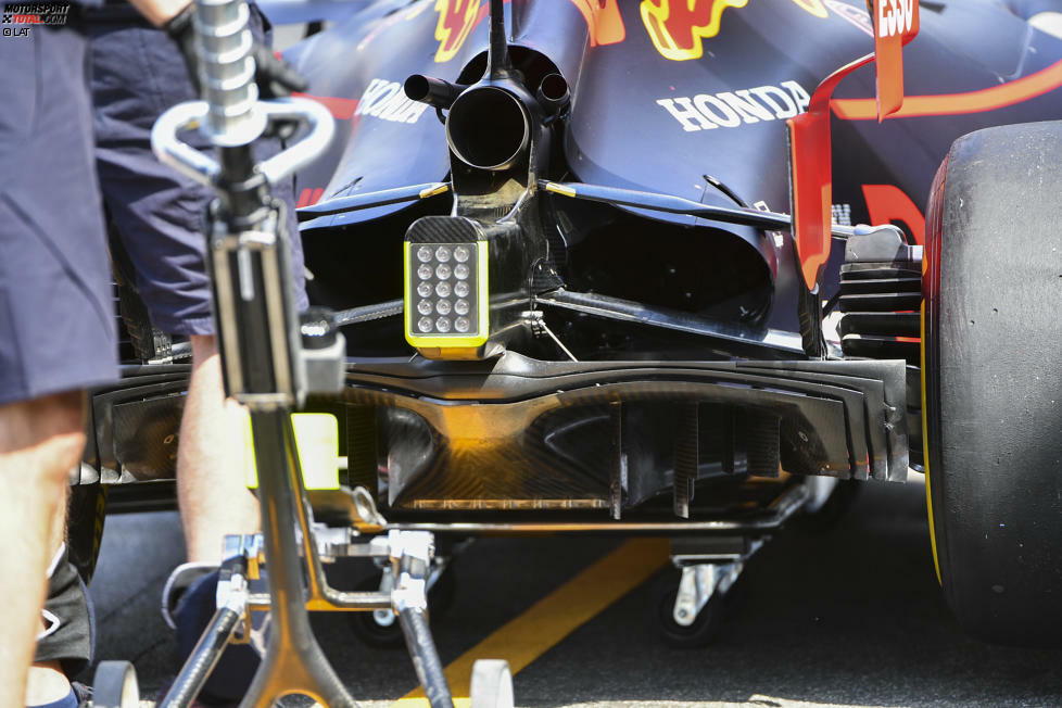 Red Bull RB15: Diffusor