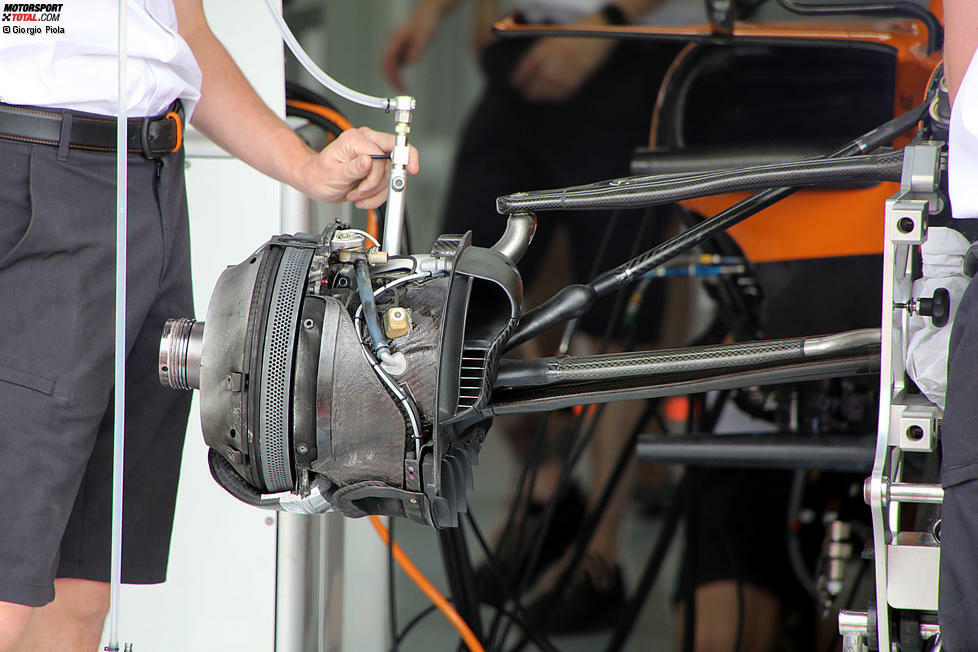 McLaren MCL34: Vorderradbremse