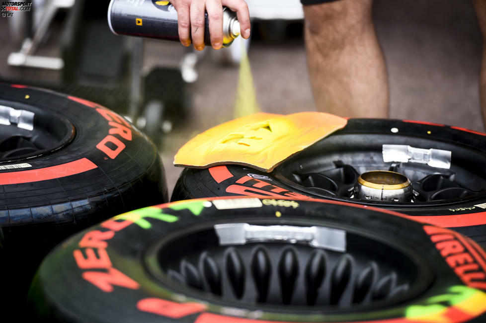 Pirelli-Reifen werden markiert