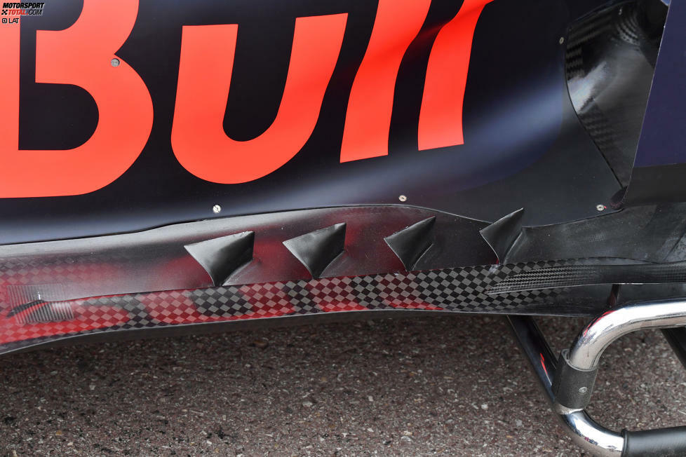 Red Bull RB15: Unterboden