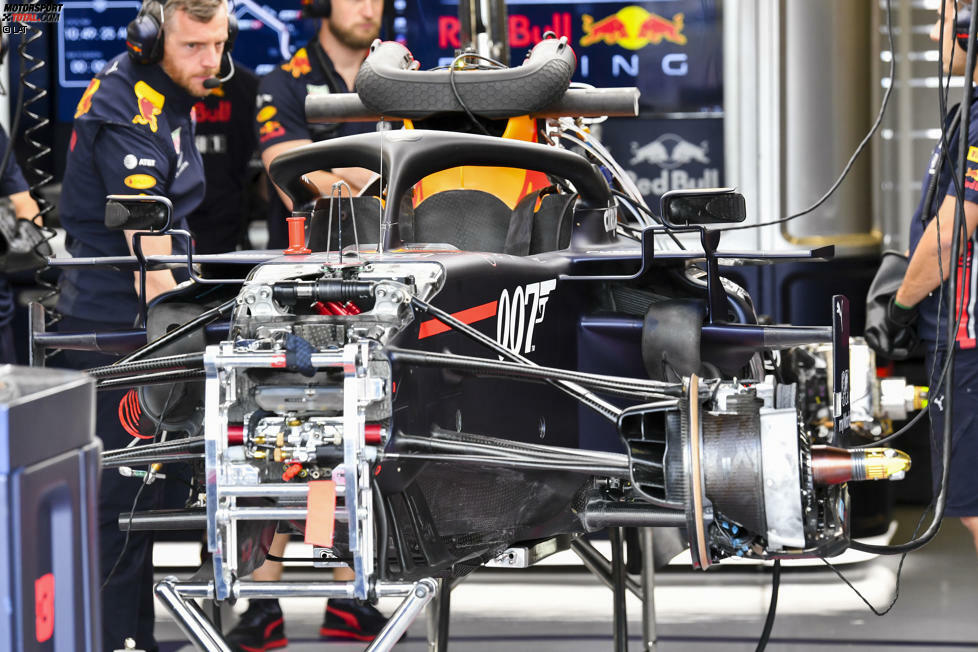 Red Bull RB15: Vorderradaufhängung