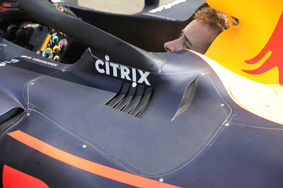 Red Bull RB15: Kühlöffnungen