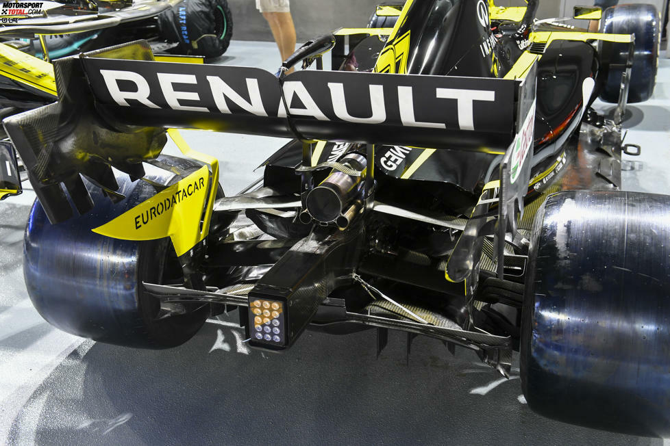 Renault R.S.19: Heckpartie