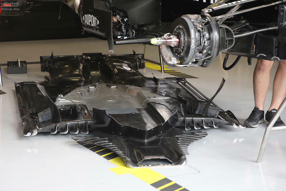 Renault R.S.19: Unterboden