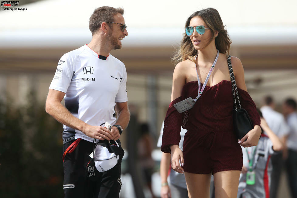 Schon seit 2016 kennen sich Jenson Button und Brittny Ward. Inzwischen sind der ehemalige Formel-1-Fahrer und das Model miteinander verlobt.