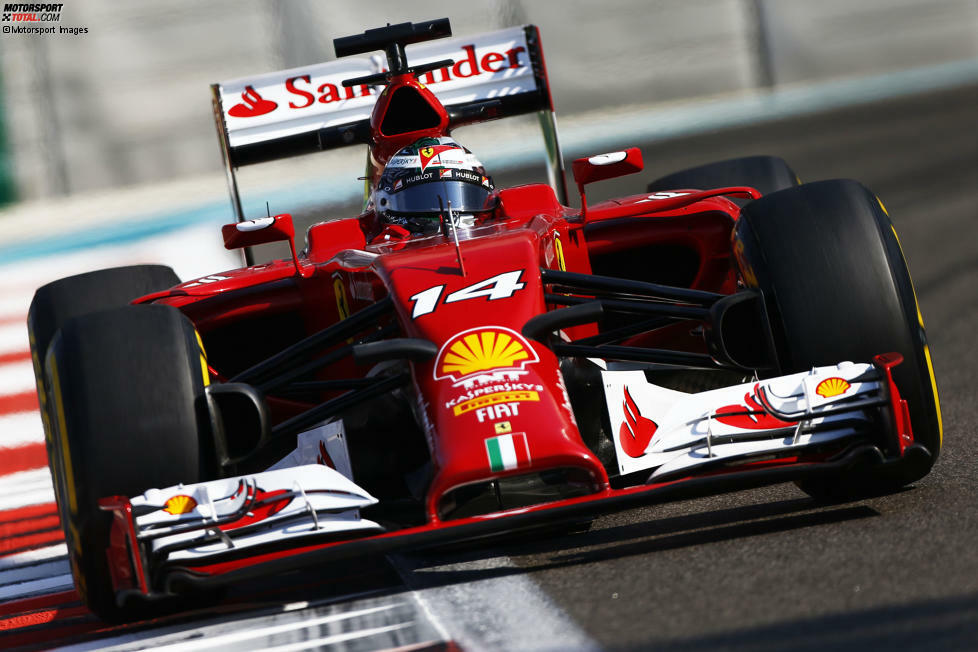 2014: Ferrari F14 T; Fahrer: Fernando Alonso, Kimi Räikkönen