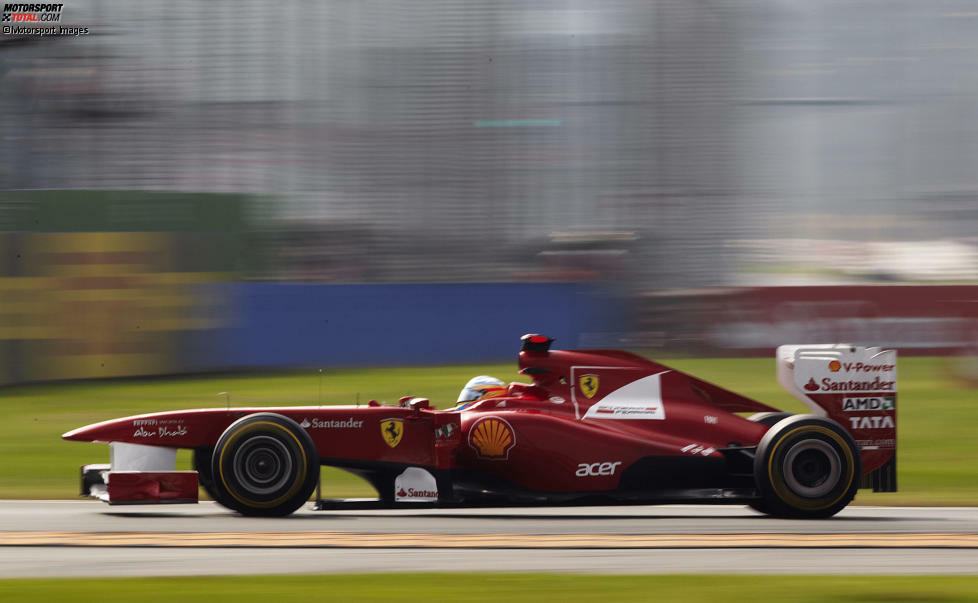 2011: Ferrari F150; Fahrer: Fernando Alonso, Felipe Massa
