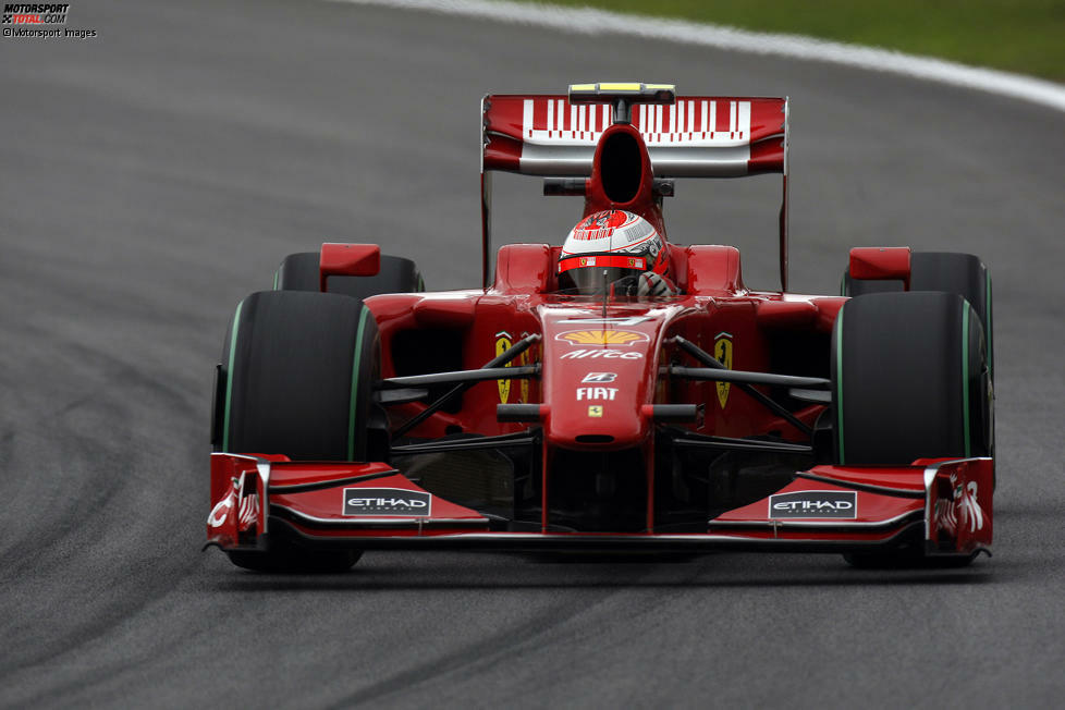 2009: Ferrari F60; Fahrer: Luca Badoer, Giancarlo Fisichella, Felipe Massa, Kimi Räikkönen