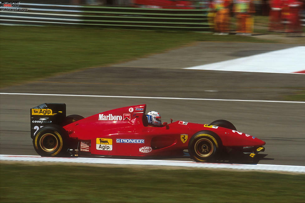 1994: Ferrari 412T1; Fahrer: Jean Alesi, Gerhard Berger, Nicola Larini