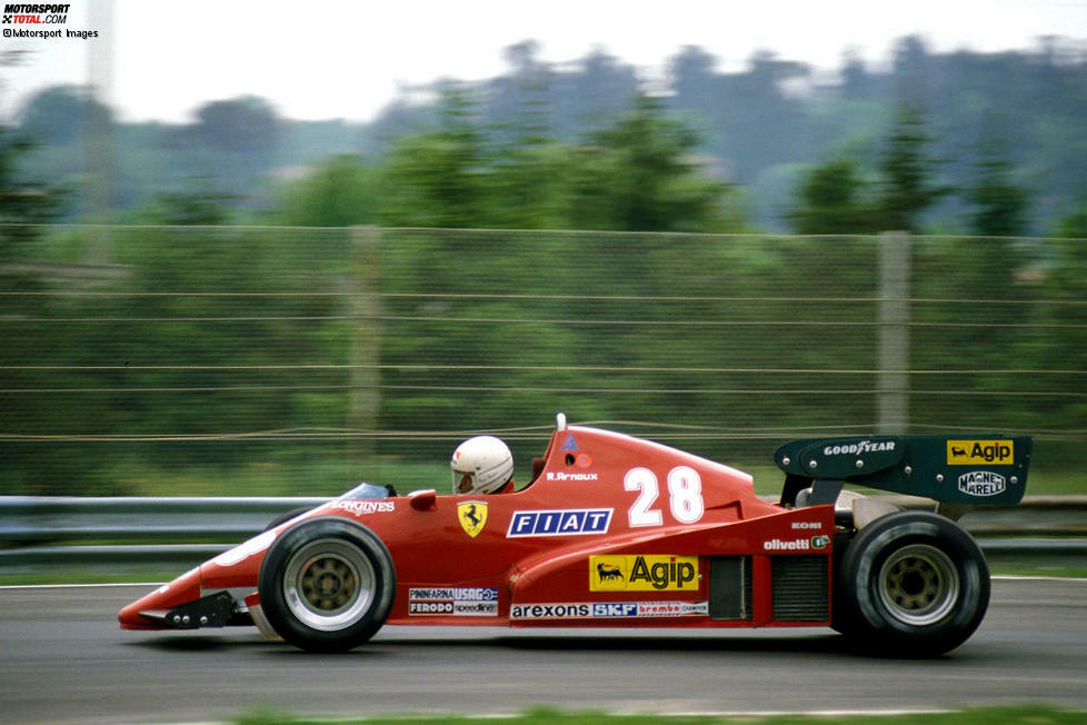 1983: Ferrari 126C2B; Fahrer: René Arnoux, Patrick Tambay